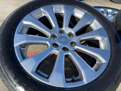 22" Chevy Silverado High Country OEM 5922 wheels rims Tahoe 2024 2025 2026 NEW