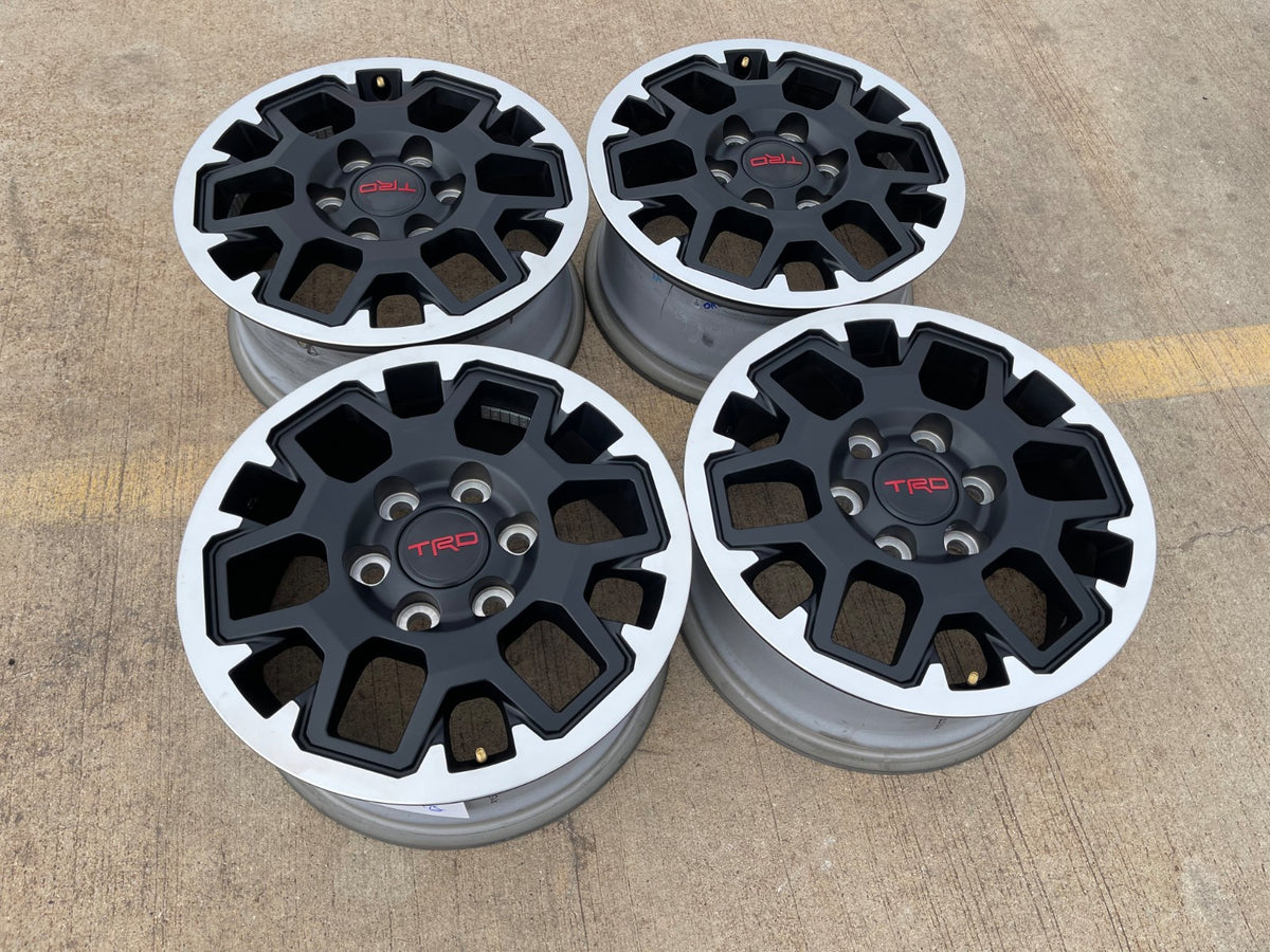 17" Toyota Tacoma 4Runner TRD OEM 10638 wheels rims 2024 2025 2026 2027 NEW