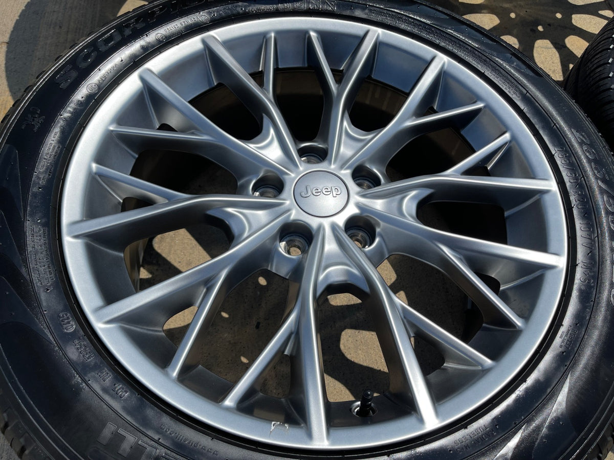 20" Jeep Grand Cherokee L OEM 9288 wheels rims tires PIRELLI SET