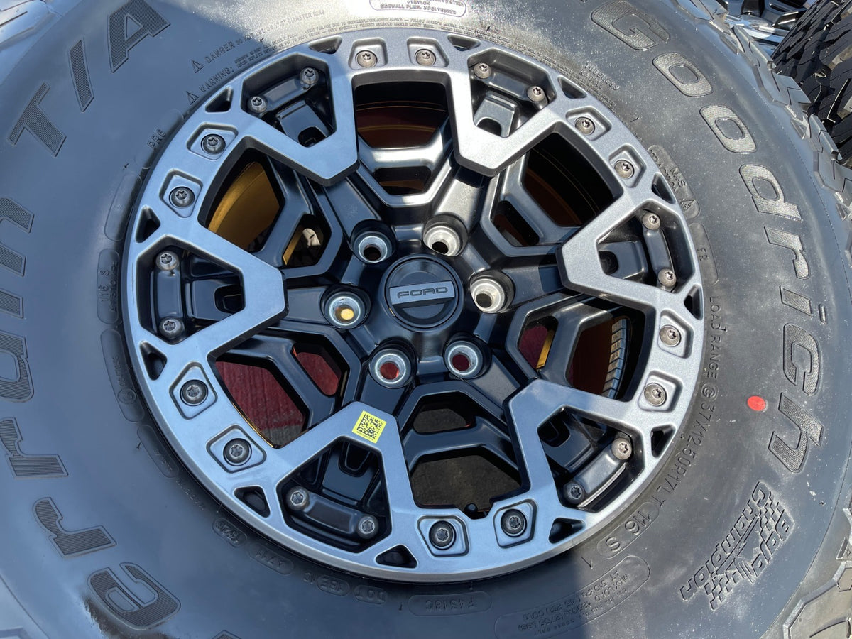 17" Ford F-150 Raptor R OEM BEADLOCK rims wheels 2025 2026 2027 BFG 37" NEW