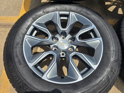 20" Chevy Silverado 1500 Tahoe OEM 5915 5916 wheels rims 2026 BRIDGESTONE NEW