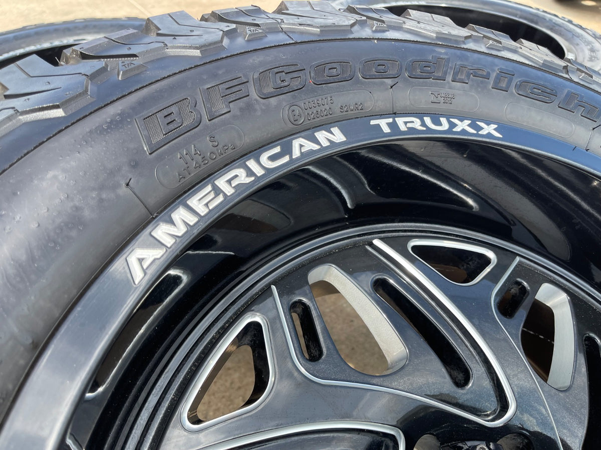 20" 20x10 American Truxx AT1914 Euphoria Ford F-150 rims wheels Expedition BFG