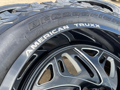 20" 20x10 American Truxx AT1914 Euphoria Ford F-150 rims wheels Expedition BFG