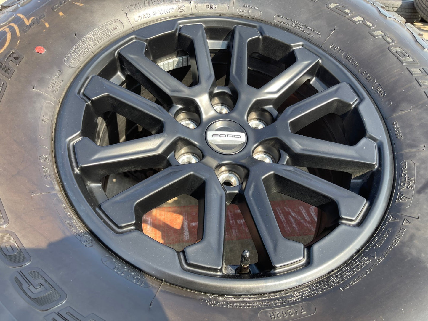 17" Ford F-150 Raptor OEM 10611 rims wheels Bronco 2024 2025 2026 2027 BFG NEW