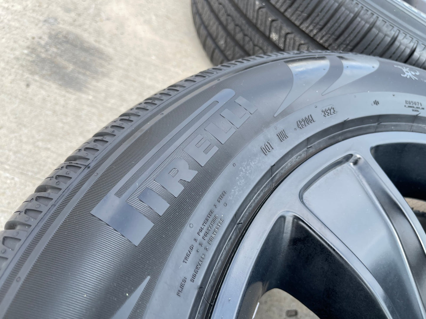 20" Dodge Ram 1500 OEM LIMITED Black 2676 2723 wheels rims PIRELLI SCORPION
