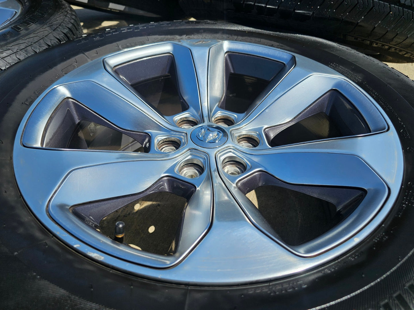 20" Dodge Ram 1500 OEM Laramie Long Horn wheels rims 2681 tires SET HANKOOK