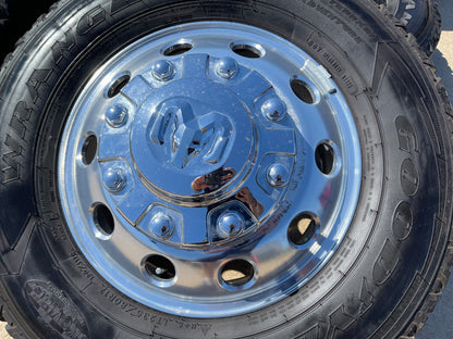 17" Dodge Ram 3500 Dually OEM 2701 2702 Laramie 8x200 wheels rims GOODYEAR