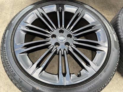 23" Land Rover Range AUTOBIOGRAPHY OEM 72377 wheels rims 2024 2025 2026 PIRELLI