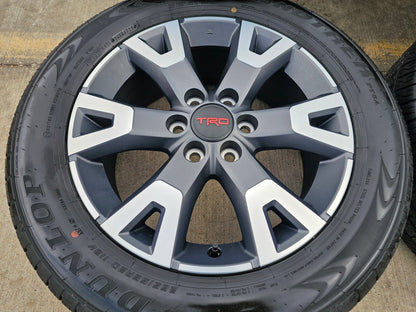 20" Toyota 4Runner TRD OEM 94198 wheels rims Tundra Sequoia 2025 2026 DUNLOP NEW