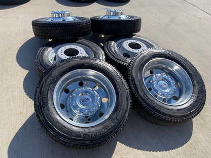19.5" Ford F-450 Dually F-550 rims wheels RAM 4500 OEM 10x225 2023 2024 2025