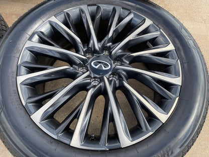 22" Infiniti QX80 QX56 Nissan Titan Armada OEM 94238 wheels rims 2026 2027 NEW