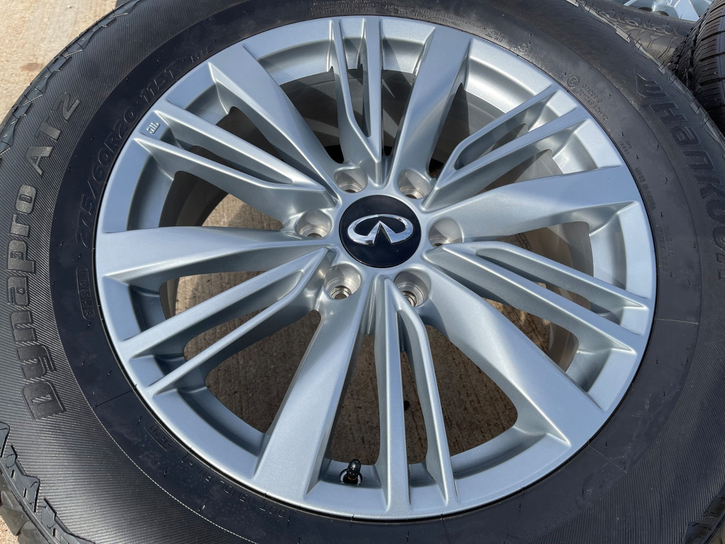 20" Infiniti QX80 OEM 73805 wheels rims Nissan Titan Armada 2024 2025 2026 NEW
