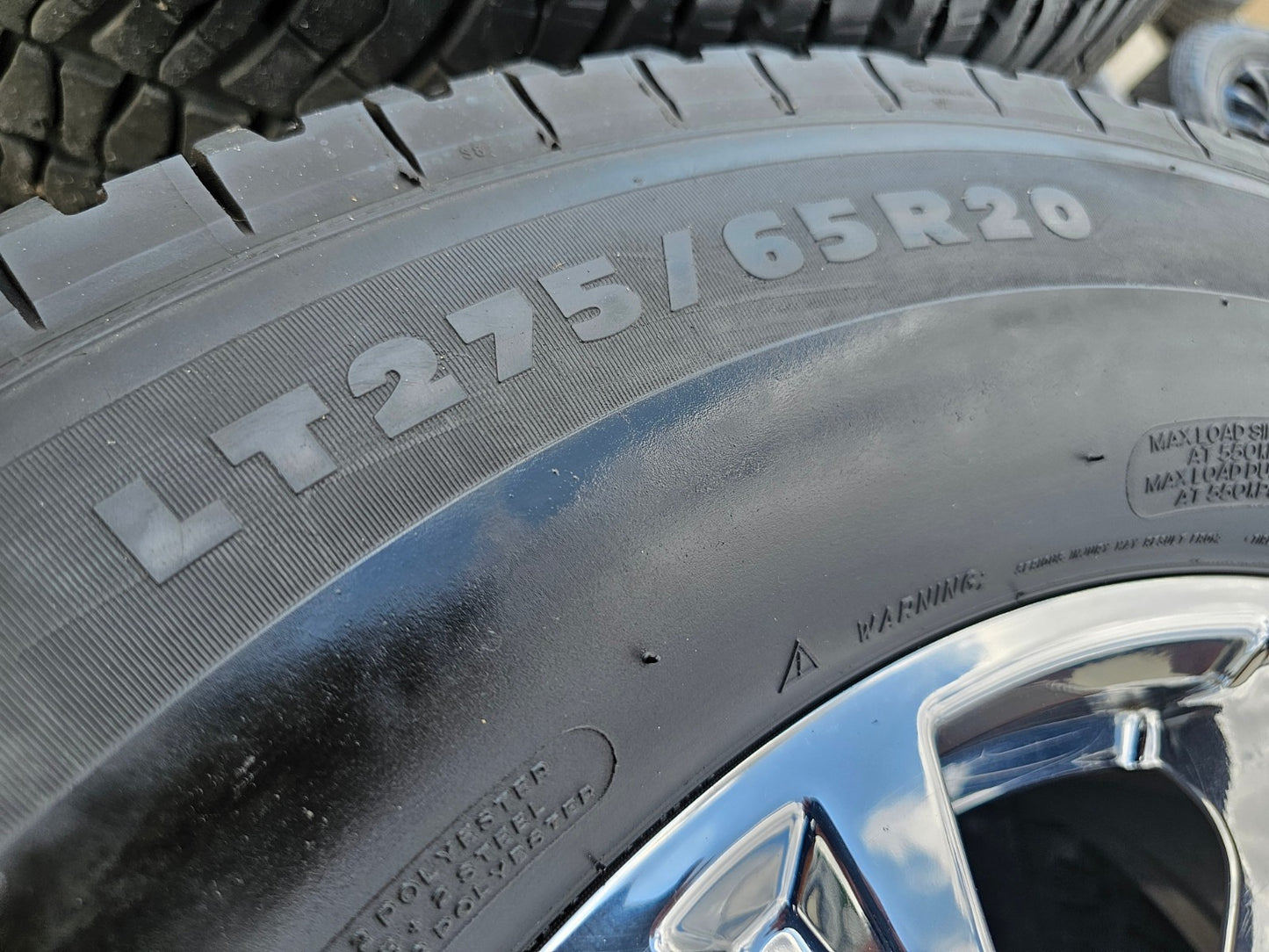 20" Ford F-250 F-350 KING RANCH OEM 10291 rims wheels tires MICHELIN LTX A/T2