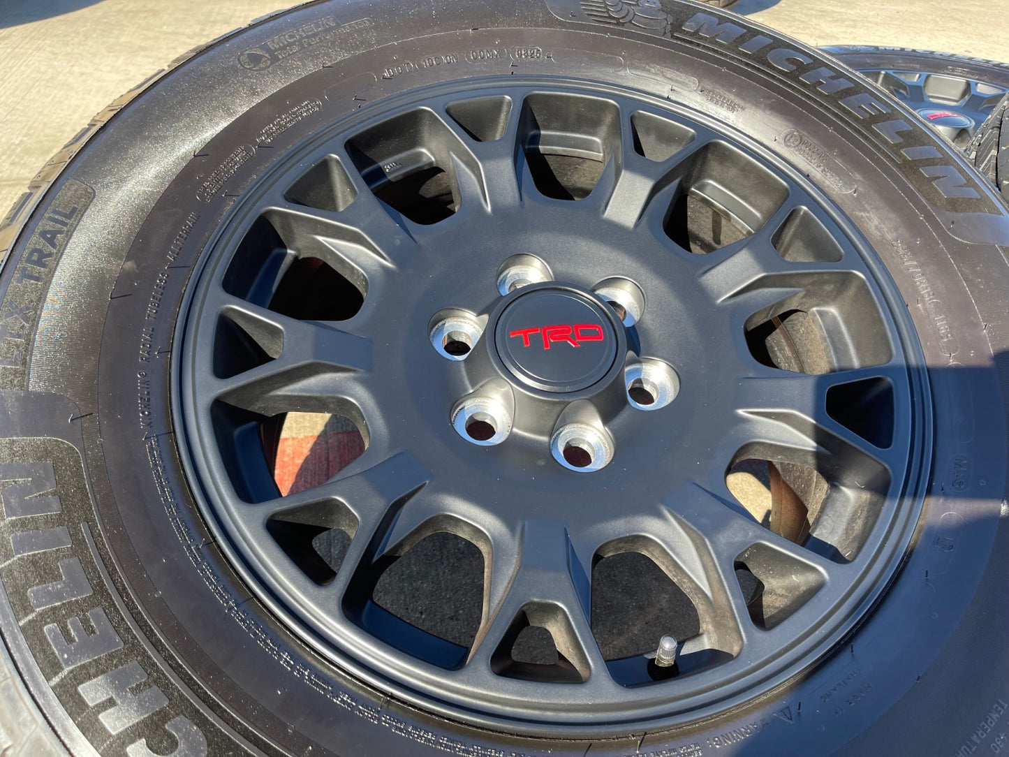 18" Toyota Tacoma 4Runner TRD Pro OEM 95973 wheels rims 2025 2026 MICHELIN NEW