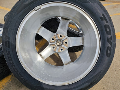 20" Jeep Grand Cherokee SRT Trackhawk OEM 9172 wheels rims tires NEW