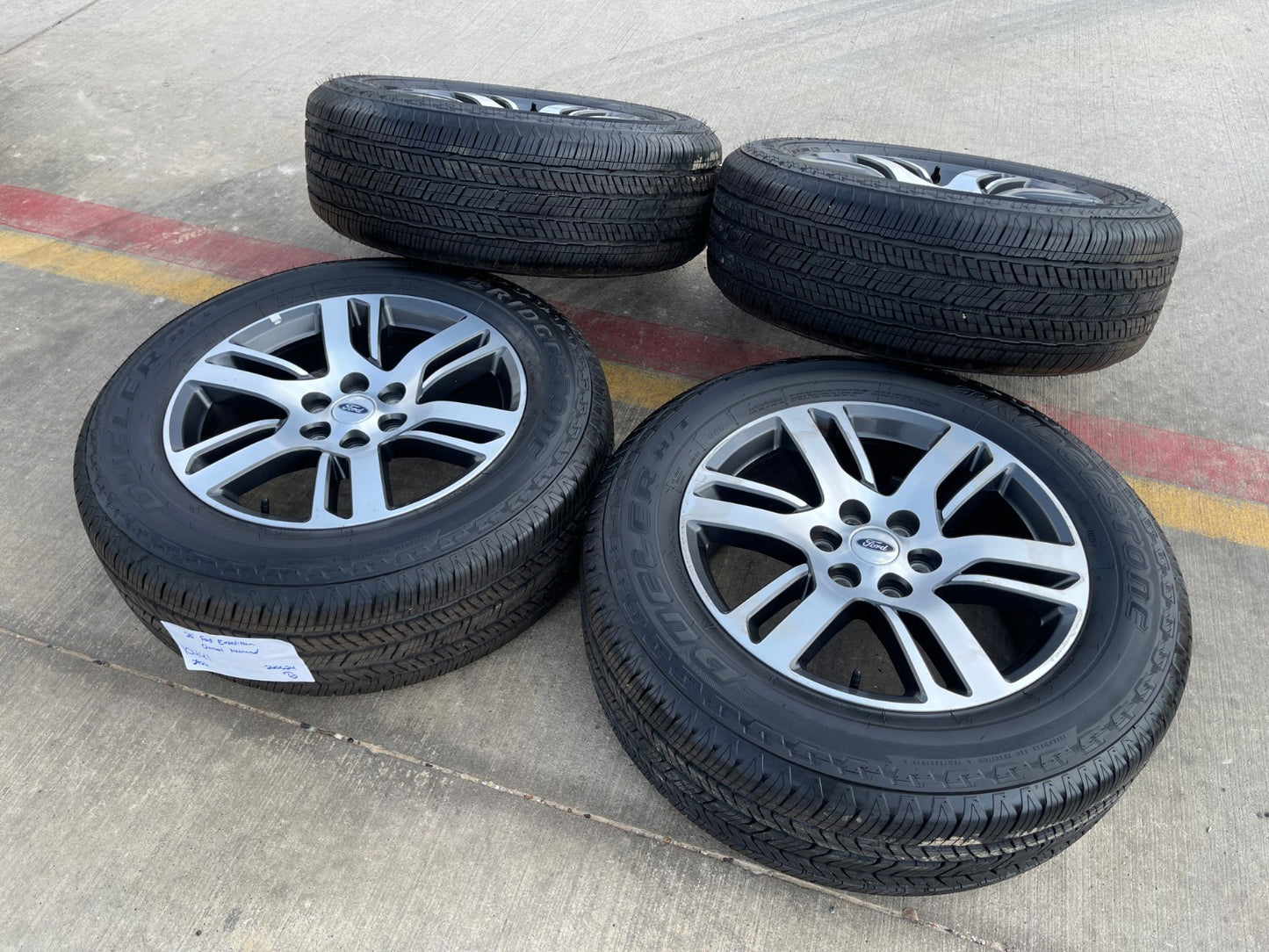 20" Ford Expedition F-150 OEM rims wheels 10441 95362 SET Limited BRIDGESTONE