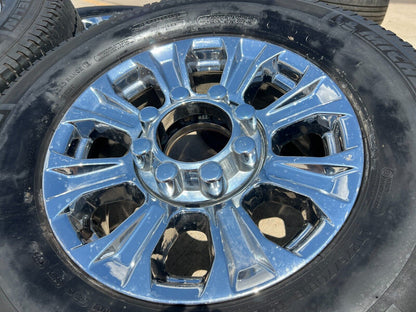 18" Ford F-250 F-350 OEM rims wheels 10097 tires CHROME