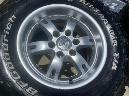 17" Toyota FJ Cruiser BBS TRD PRO 4Runner Tacoma OEM wheels rims BFG KO2 A/T NEW
