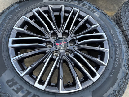 20" Chevy Silverado Tahoe GMC Sierra Yukon OEM wheels rims SET 2026 2027 NEW