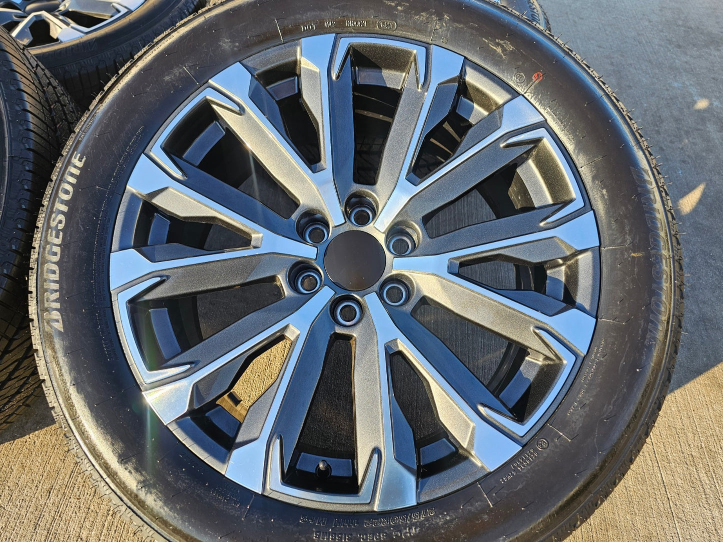 22" Chevy Tahoe Silverado Suburban OEM wheels rims 2023 2024 2025 2026 2027 NEW