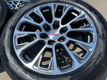 22" GMC Yukon Sierra DENALI OEM wheels rims Tahoe PIRELLI 2025 2026 2027 NEW