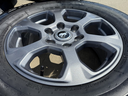 17" Ford Bronco Big Bend wheels rims 10384 OEM Ranger tires BRIDGESTONE A/T SET
