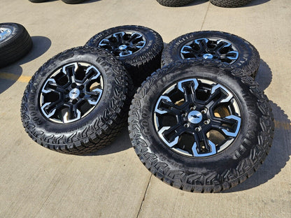 18" Chevy Silverado ZR2 Tahoe GMC Sierra OEM 95415 wheels rims 2024 2025 NEW