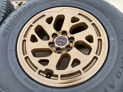 17" Nissan Frontier X-PRO OEM Desert Runner BRONZE wheels rims 2025 2026 NEW
