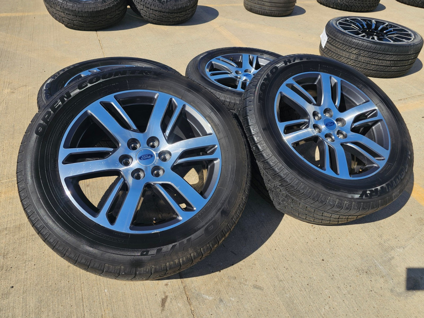 20" Ford Expedition F-150 OEM rims wheels 10441 95362 SET Limited TOYO