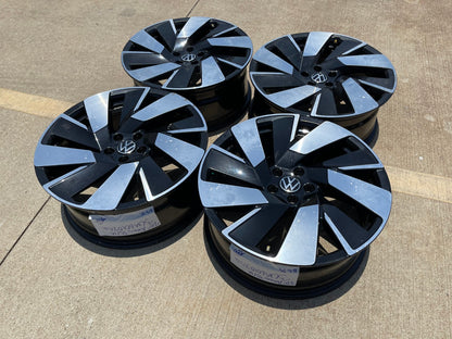 20" VW Atlas OEM wheels rims black Audi Q7 Q8 2020 2021 2022 2023 2024 2025 2026