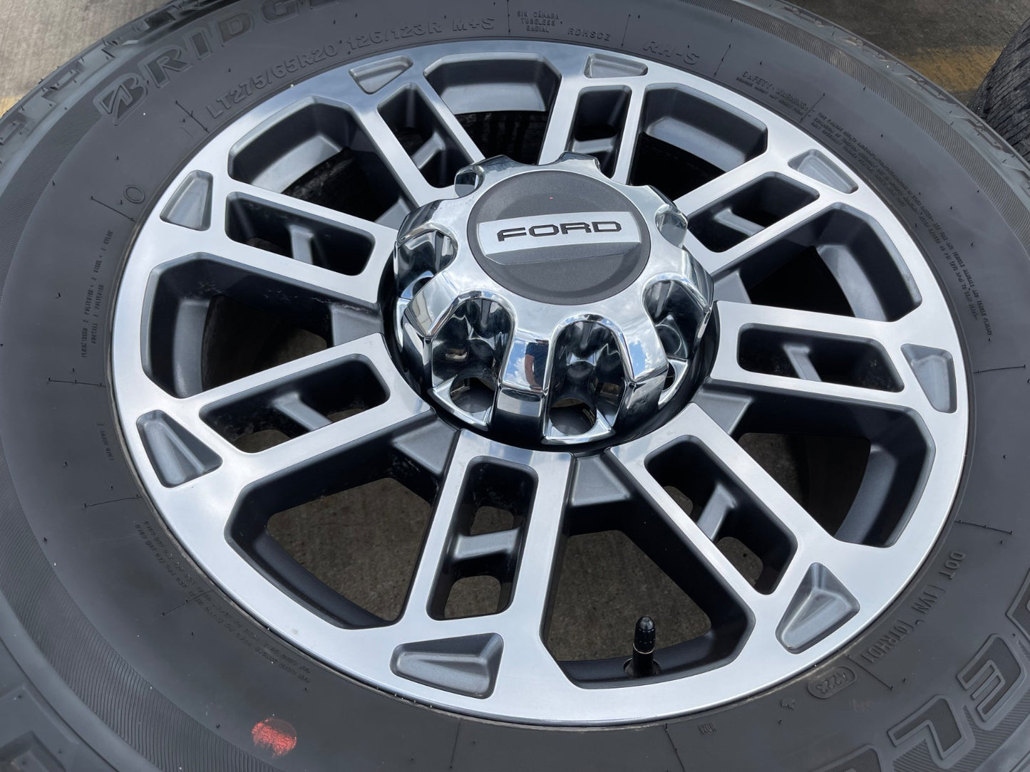 20" Ford F-250 F-350 OEM 10302 10483 LIMITED SET wheels rims 2024 2025 2026 2027