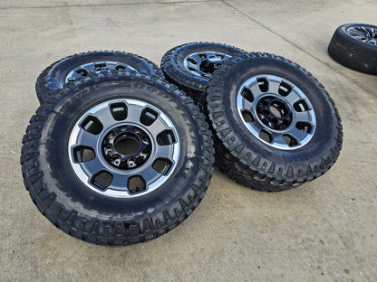 18" Ford F-250 F-350 OEM TREMOR rims wheels 10482 tires SET DURATRAC R/T 35"