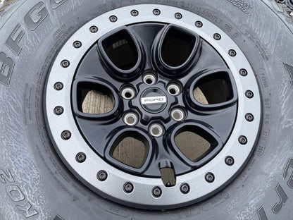 17" Ford F-150 Raptor OEM BEADLOCK rims wheels 10459 95210 BFG KO2 37" tires NEW
