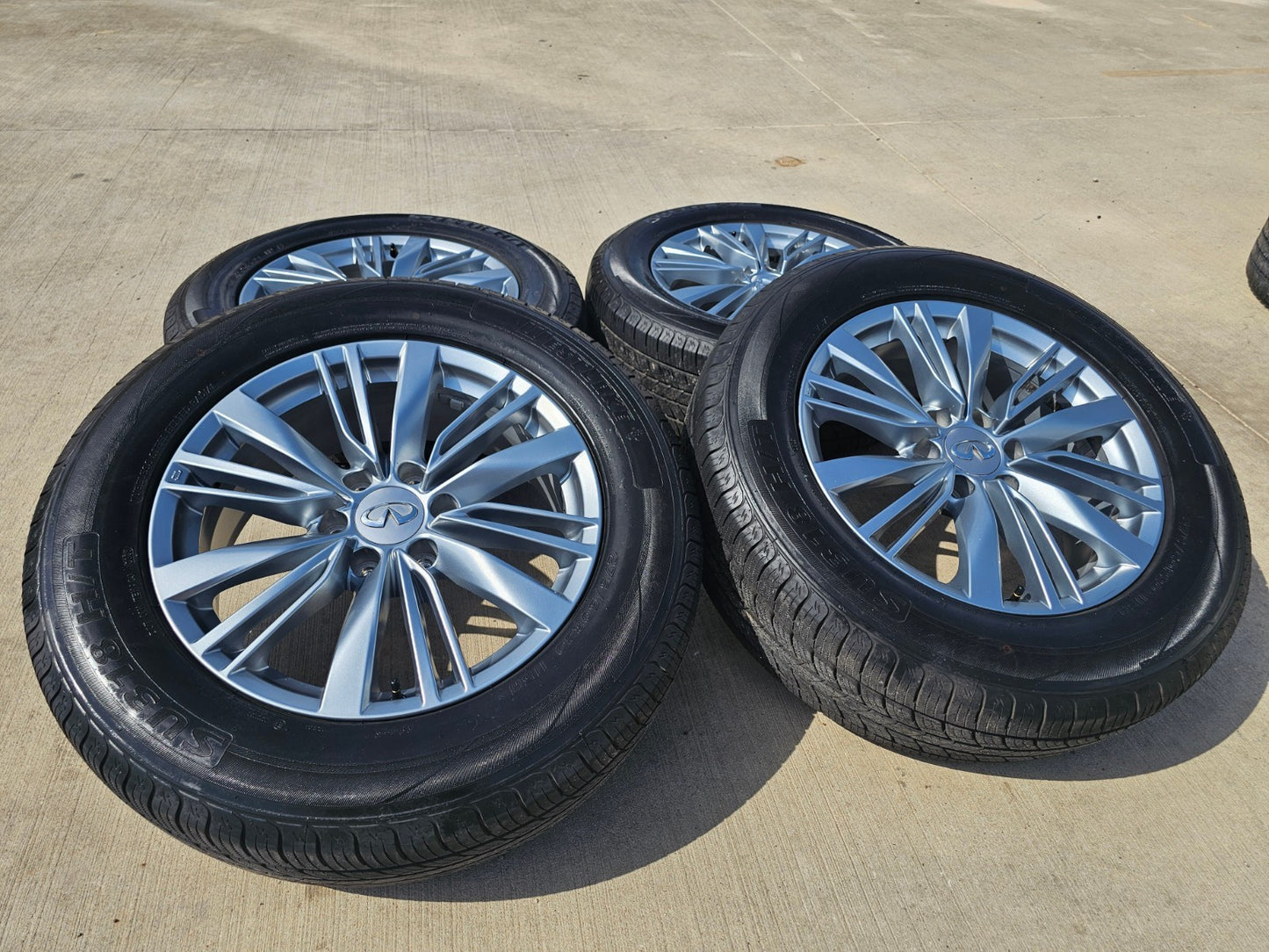 20" Infiniti QX80 OEM 73805 wheels rims Nissan Titan Armada 2023 2024 2025 2026