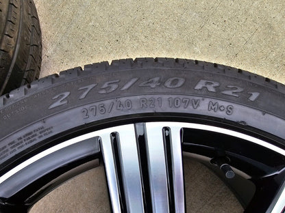21" Volvo XC90 Ultimate OEM rims wheels 70489 tire 2019 2020 2021 2022 2023 2024