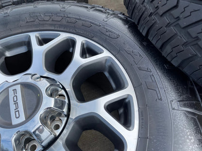 20" Ford F-250 F-350 OEM Lariat wheels rims 10292 tires NITTO 35"