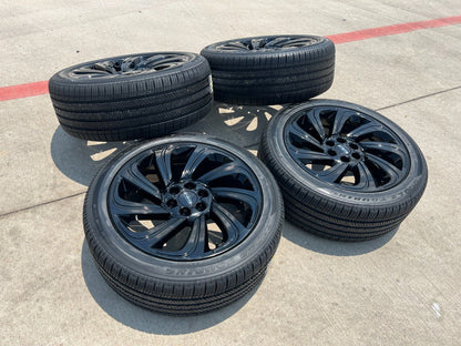 22" Lincoln Navigator OEM rims wheels Black Label tires 10497 2023 2024 2025 NEW