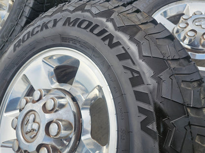 17" Dodge Ram 2500 3500 OEM wheels rims 2187 tires
