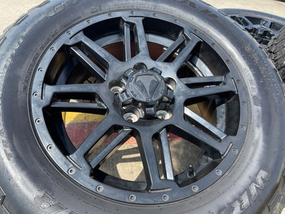 20" Toyota Tundra TSS TRD T Force OEM wheels rims 5x150 tires GOODYEAR A/T