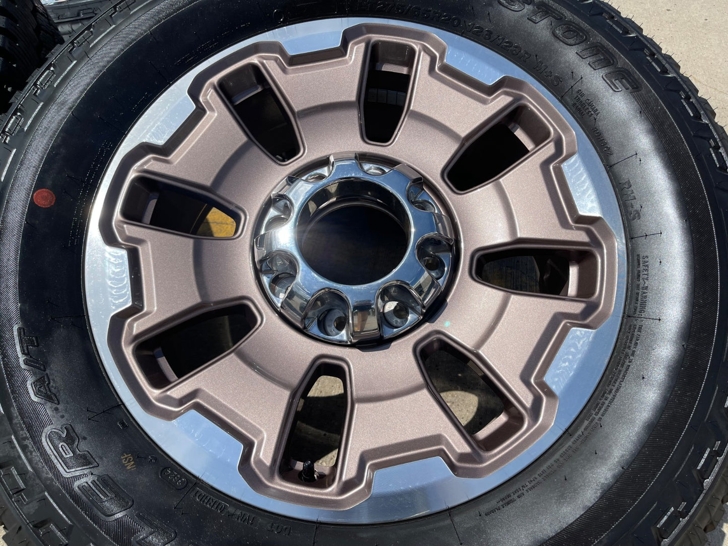 20" Ford F-250 F-350 OEM KING RANCH LIMITED tan wheels rims 10487 SET 2005-2027