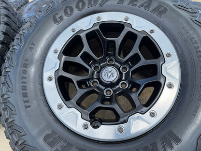 (5) 18" Dodge Ram 1500 TRX Beadlock OEM 2735 RHO wheels rims SET 2024 2025 2026