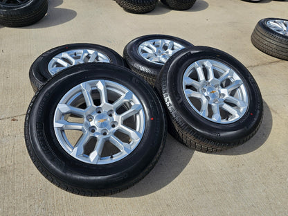 18" Chevy Silverado Suburban Tahoe OEM 14091 wheels rims GMC SET MICHELIN NEW