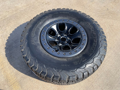 (1) 17" Ford F-150 Raptor OEM BEADLOCK rim wheel 10459 95210 BFG 35" DISCOUNTED