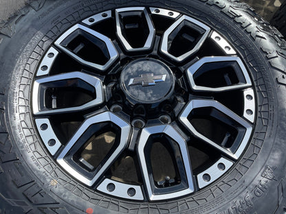 20" Chevy Silverado ZR2 GMC AT4X 2500 3500 OEM wheels rims SET FALKEN 35" NEW