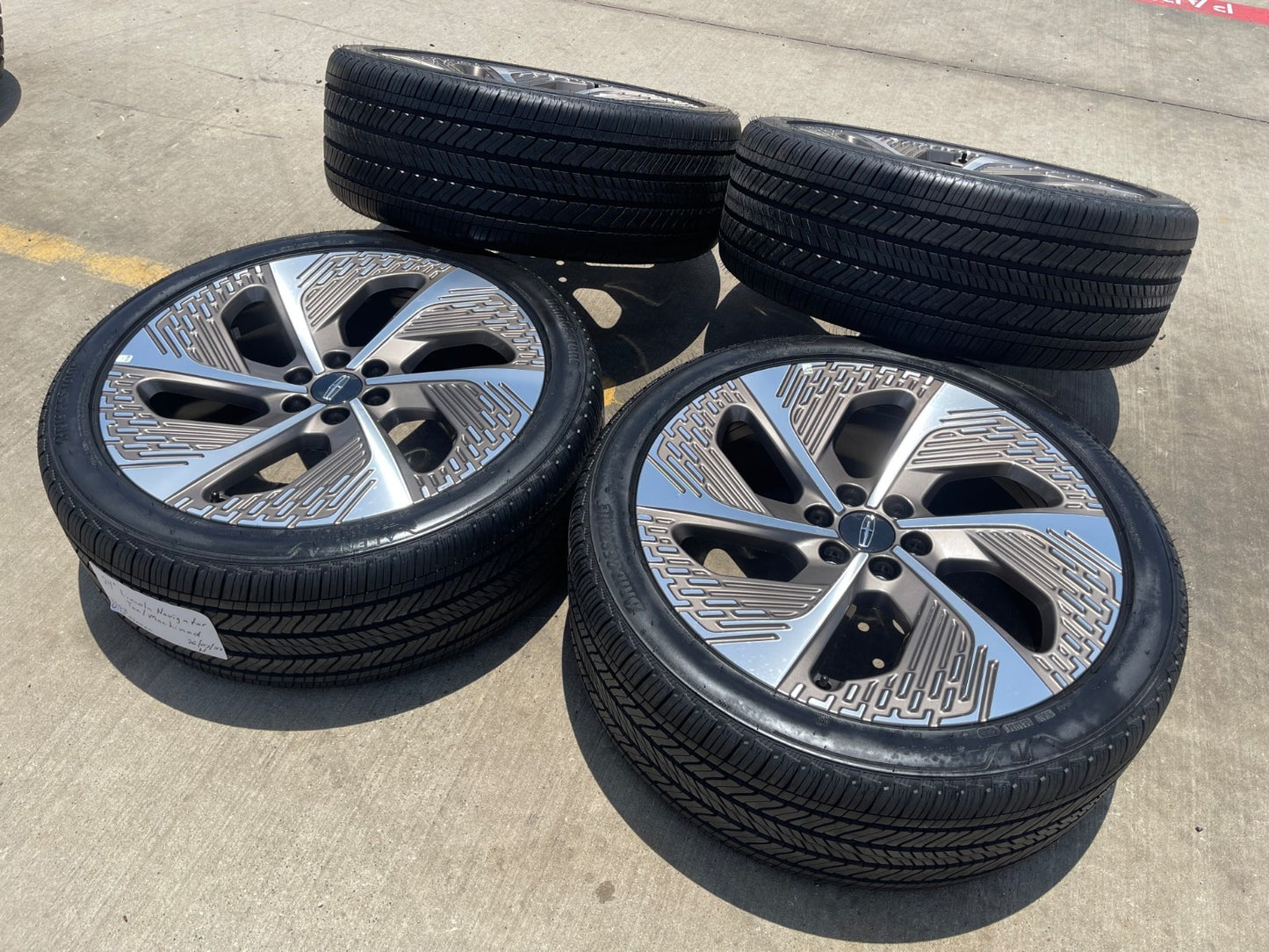 24" Lincoln Navigator BLACK LABEL OEM 10668 rims wheels Ford SET 2026 2027 NEW