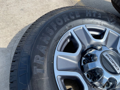 18" Ford F-250 F-350 Lariat FX-4 OEM wheels 10480 10298 tires FIRESTONE H/T2