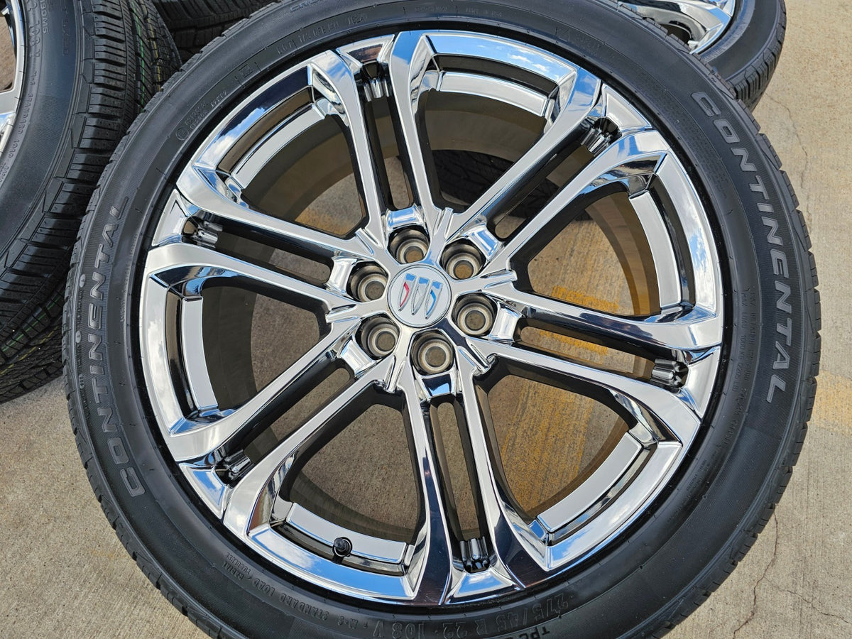 22" Buick Enclave OEM 94061 wheels rims Blazer Acadia Traverse XT6 2025 2026 NEW