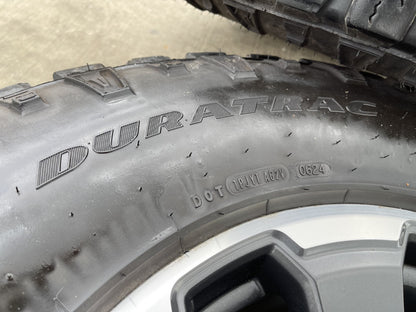 18" Ford F-250 F-350 OEM TREMOR rims wheels 10482 tires 35" DURATRAC R/T