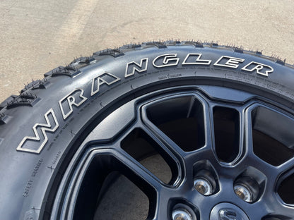 18" Dodge Ram 1500 Rebel Black OEM 95935 wheels rims SET DURATRAC A/T NEW