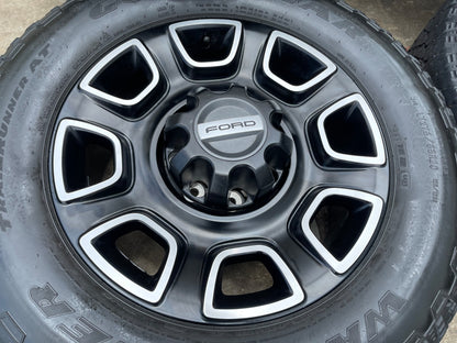 20" Ford F-250 F-350 OEM 10486 10301 Lariat Platinum wheels rims tires GOODYEAR